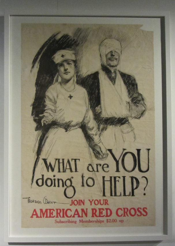 American Red Cross poster by Gordon Grant
