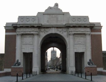 Menin Gate Memorial to the Missing, Ieper, Belgium